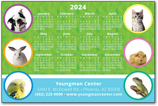 Good Friends in All Sizes ReStix™ Sticker Calendar