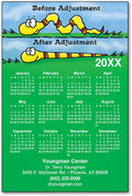 Before & After Snake Calendar Magnet