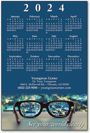 See Your World Customisable Postcard Calendar