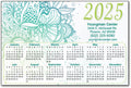 Botanical Bliss Calendar Magnet