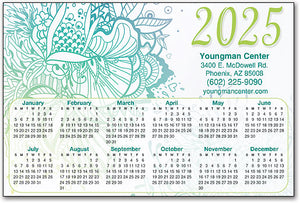 Botanical Bliss Calendar Magnet