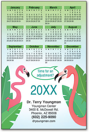 Go Flamingo Calendar ReStix™