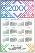 Maze of Prosperity Calendar Magnet