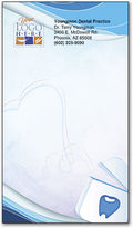Blue Swirl Floss Memo Magnet