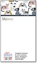 Playful Pals Memo Magnet