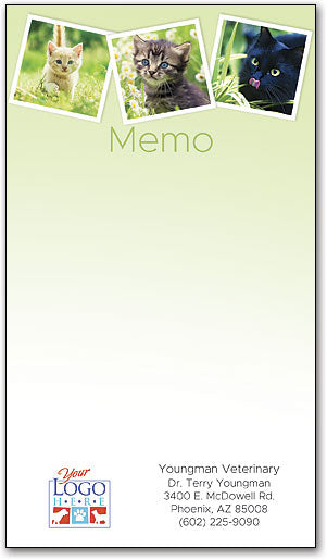 Field of Kittens Memo Magnet