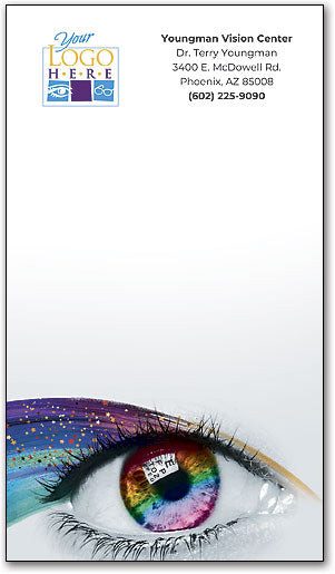 Rainbow Iris Memo Magnet