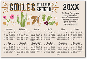 Letterpress Smile ReStix Calendar