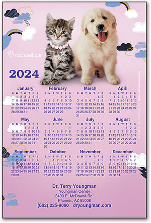 Cloudy Pets ReStix Calendar