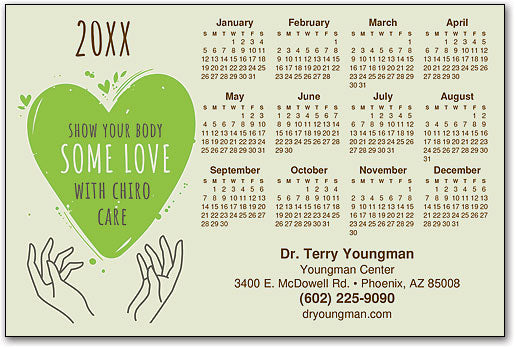 Green Love ReStix™ Calendar