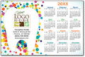 Dotty Tooth Calendar Magnet