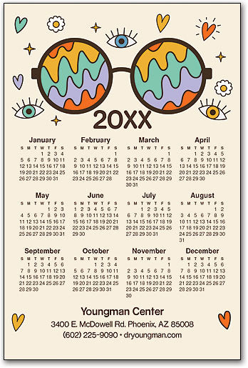 Groovy Sights ReStix™ Calendar