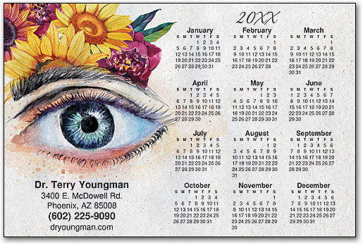 Floral Framed Eye ReStix™ Calendar