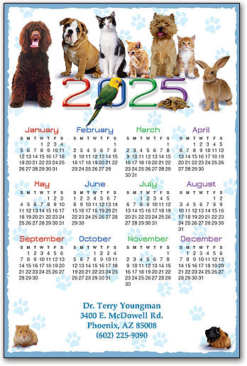 Animal Friends ReStix™ Sticker Calendar