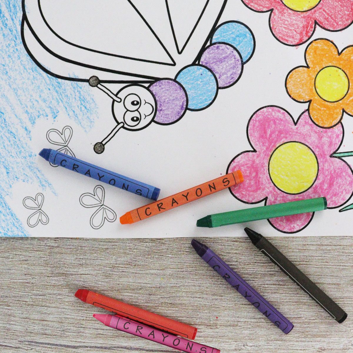 Personalised Crayon Set
