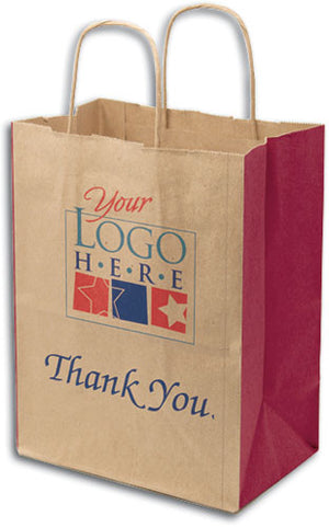 Brand Wave Natural Handled Paper Bags