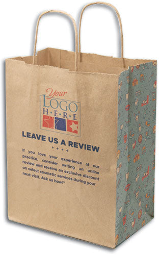Tools Of The Trade Natural Handled Paper Bag