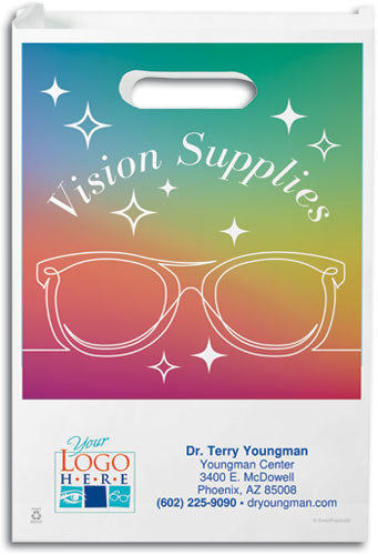 Rainbow Shades Paper Supply Bag