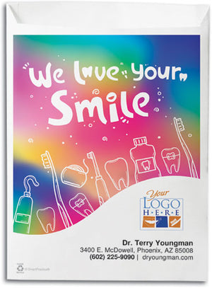 Light Up Your Smile Paper Supply Bag