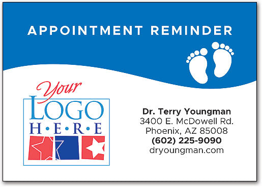 Foot Wave Recall Postcard