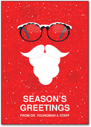 Santa Sees You Traditional Postcard