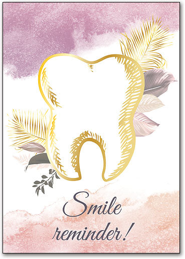 Gilded Watercolours Customisable Postcard