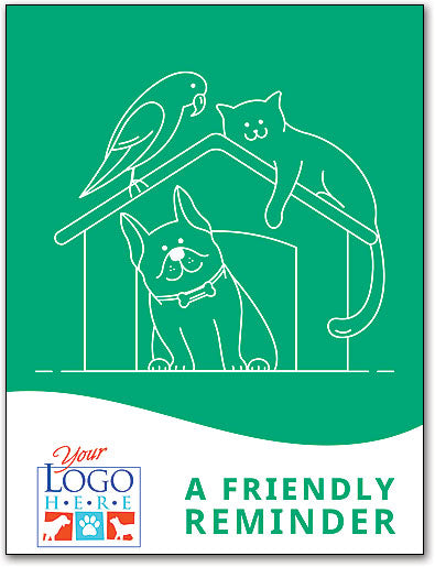 Friendly Pet Care Customisable Postcard