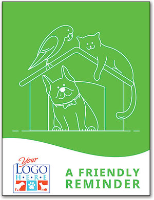 Friendly Pet Care Customisable Postcard