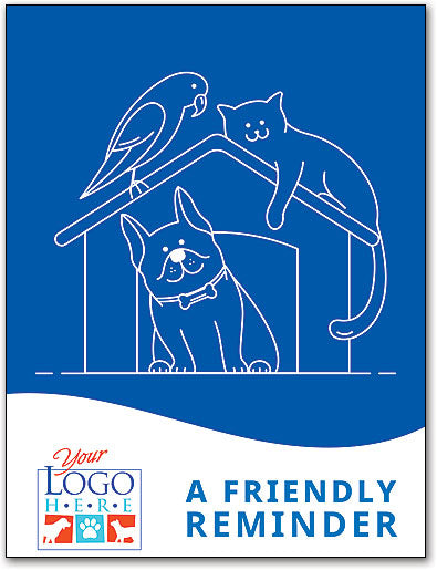 Friendly Pet Care Customisable Postcard