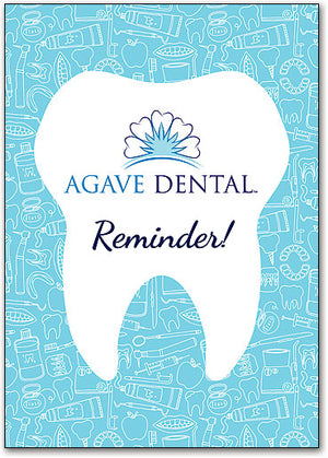 Essential Dental Care Colour Selection Recall Postcard