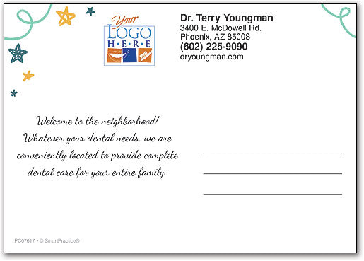 Fresh Friends Welcome Customisable Postcard