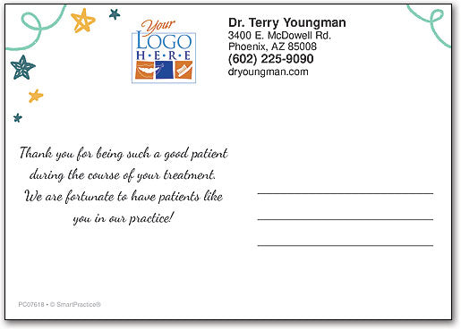 Fresh Friends Thank You Customisable Postcard