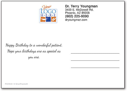 Fresh Friends Birthday Customisable Postcard