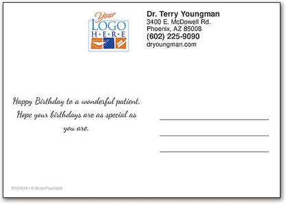 Fresh Friends Birthday Customisable Postcard
