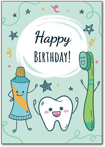 Fresh Friends Birthday Customisable Postcard