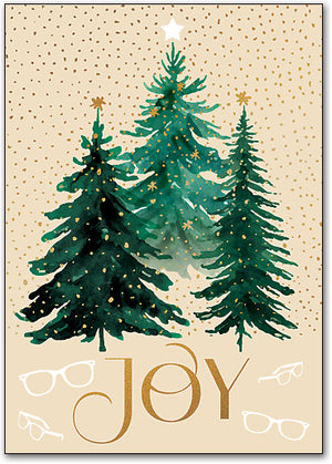 Joyful Vision Deluxe Holiday Postcard