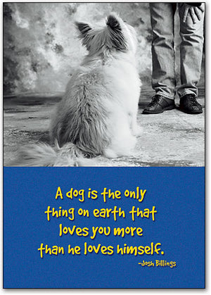 Dog Loves You Wall Art Poster