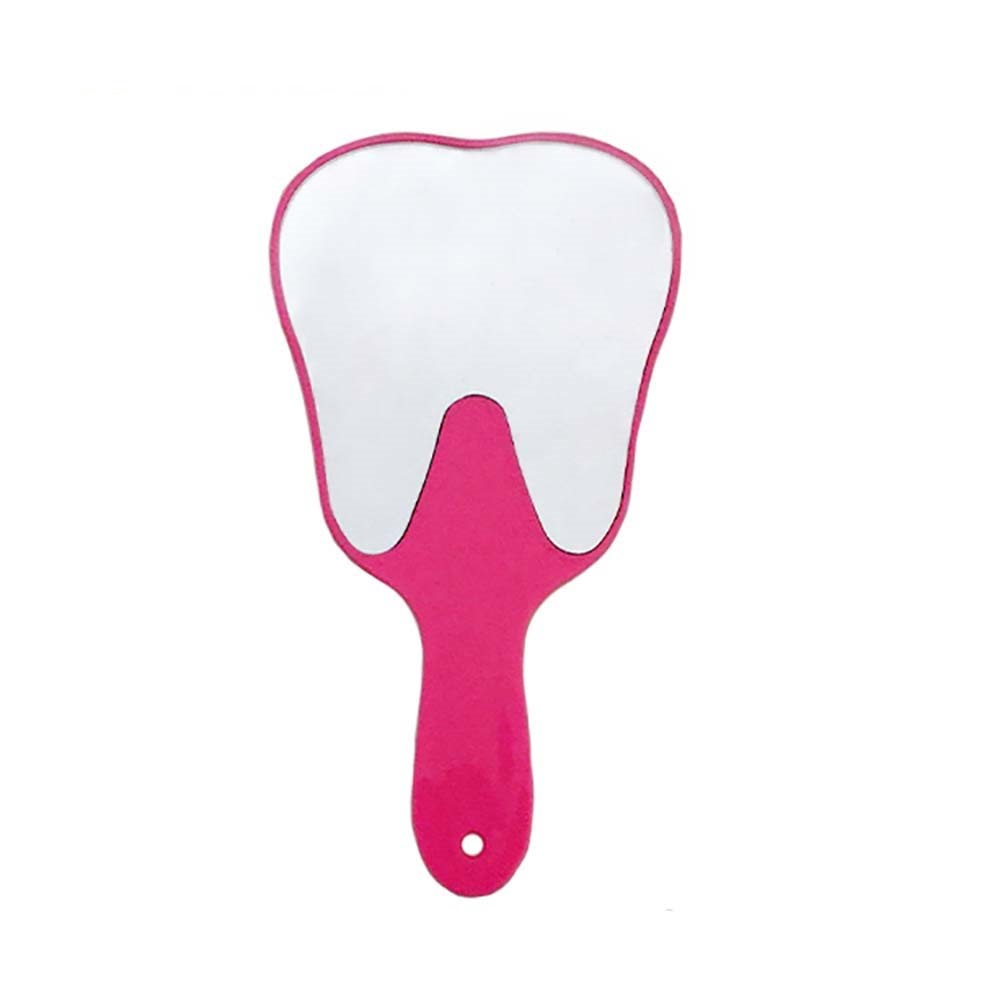 Tooth Shape Dental Hand Mirrors