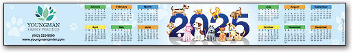 Playful Pets On Year ReStix Computer Calendar