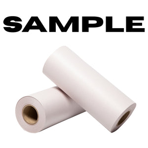Sample Chiropractic Face Paper Roll