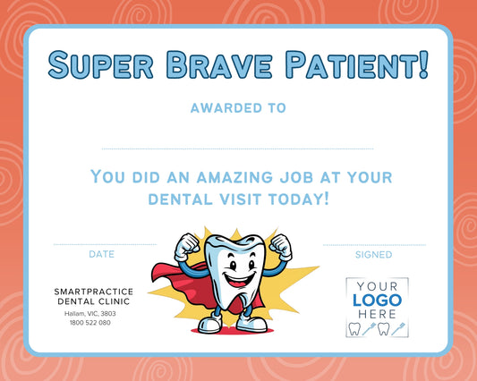 Super Brave Award (100 Pack)