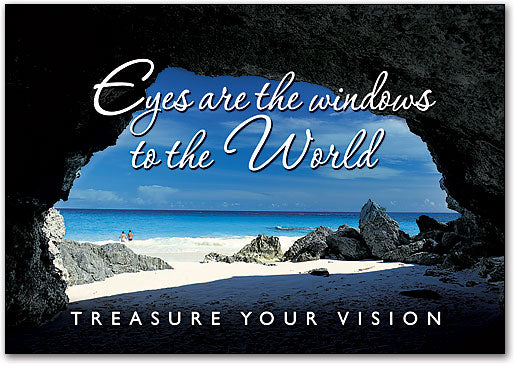 Windows Beach Wall Art Poster