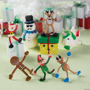 Vinyl Holiday Character Bendables (24pk)