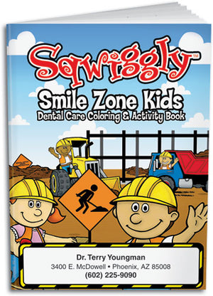 Sqwiggly® Smile Zone Kids Coloring Book