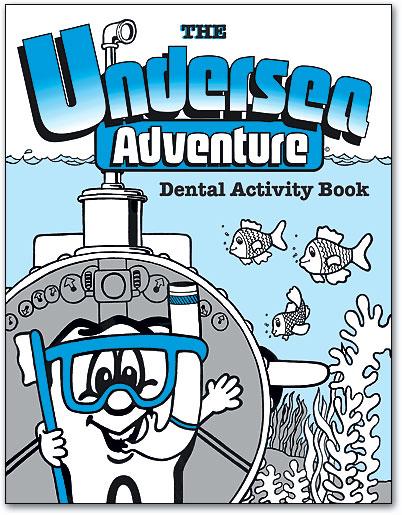 Undersea Adventure Activity Book - Non Personalised (Box of 100)