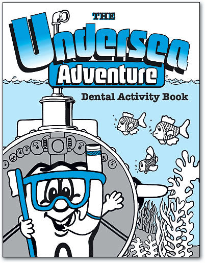 Undersea Adventure Dental Activity Book - Personalised