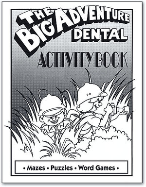 The Big Adventure Dental Activity Book - Personalised