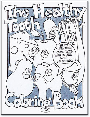 Healthy Tooth Colouring Book - Non Personalised  (Box of 100)