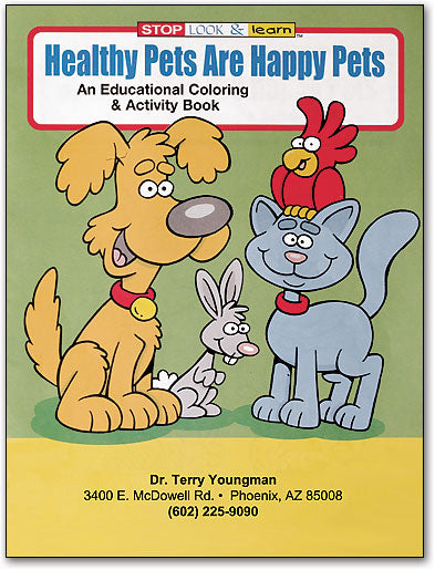 Healthy Pets Colouring Book