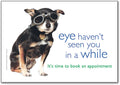 Eye Haven't Seen You Postcard